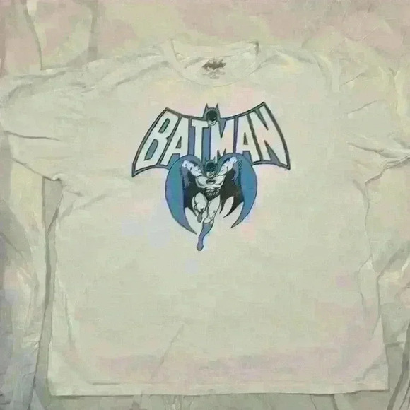 BATMAN White Mens shirt - Picture 1 of 5